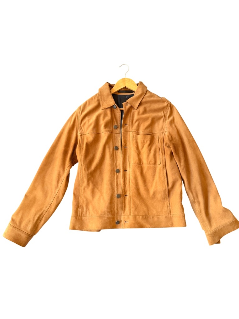 THEORY - Patterson Suede Jacket - Medium